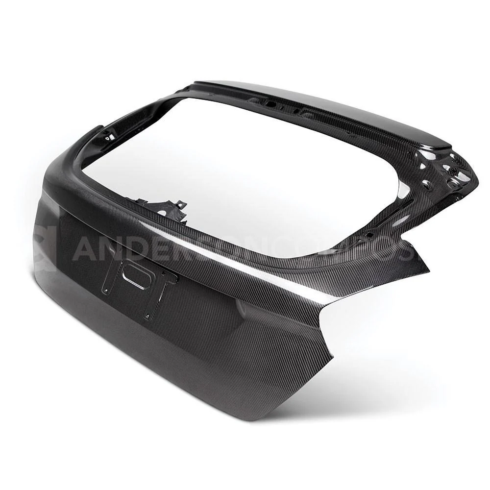 Anderson Composites 2015-18 Ford Focus OE Style Carbon Fibre Rear Hatch - Image 2