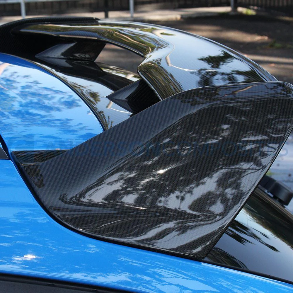 Anderson Composites 2015-18 Ford Focus RS Style Carbon Fibre Rear Spoiler - Image 4