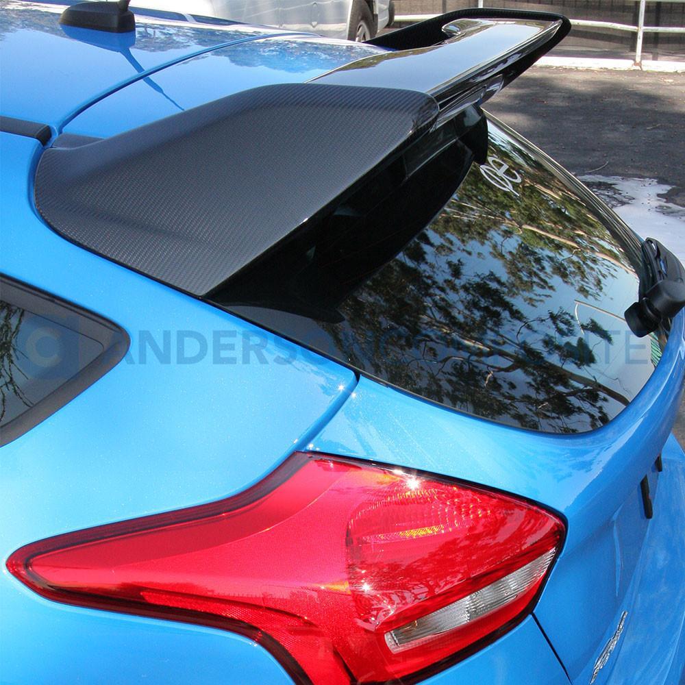 Anderson Composites 2015-18 Ford Focus RS Style Carbon Fibre Rear Spoiler - Image 5