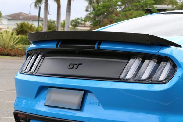 Anderson Composite 2015 - 2022 Mustang Carbon Fiber Track Pack Style Spoiler with Adjustable Wicker Bill - Image 5