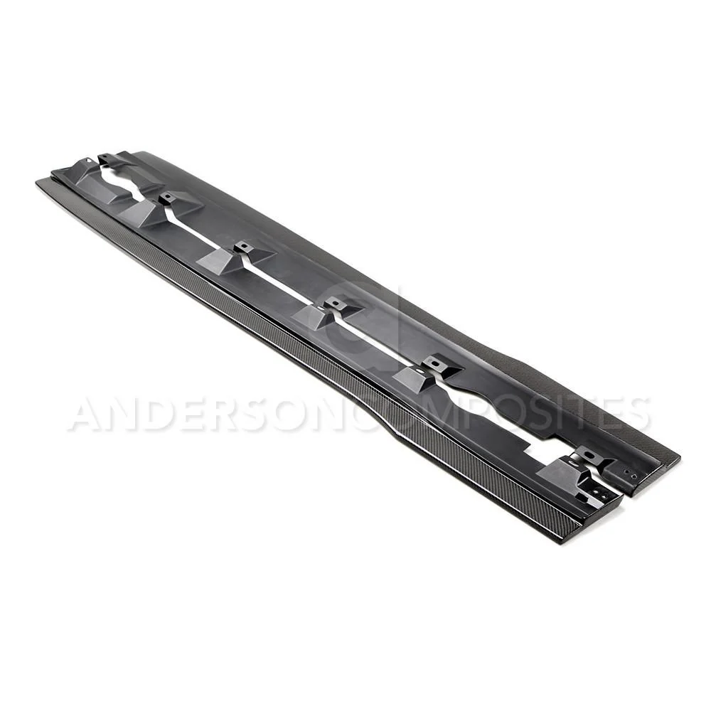 Anderson Composites 2016-18 Ford Focus RS Carbon Fiber Rocker Panels / Side Skirts