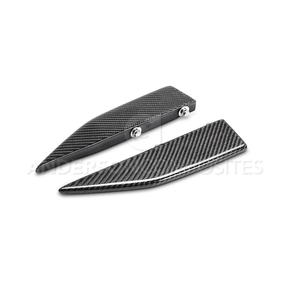 Anderson Composites 2016-18 Ford Focus RS Carbon Fiber Rocker Panels / Side Skirts - Image 3