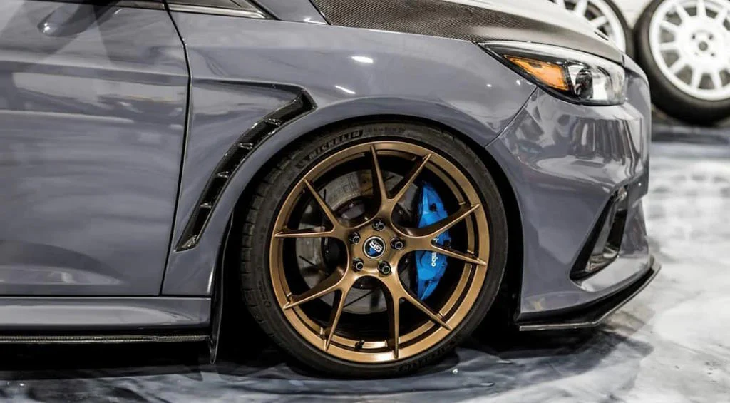 Anderson Composites 2016-18 Ford Focus RS (+ST) Carbon Fiber Front Fenders (pair) - Image 5