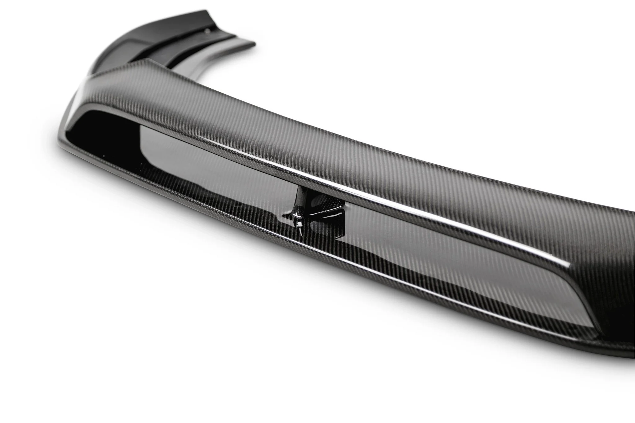 Anderson Composites 2016-18 Ford Focus RS Carbon Fiber Front Splitter - Image 2