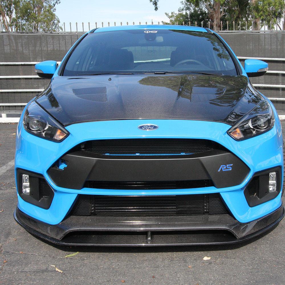 Anderson Composites 2016-18 Ford Focus RS Carbon Fiber Front Splitter - Image 3