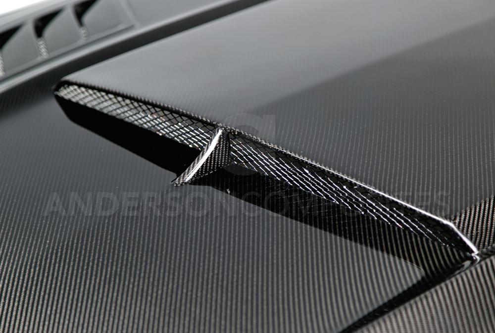 Anderson Composites - Carbon Double Sided Ram Air Hood - Image 2