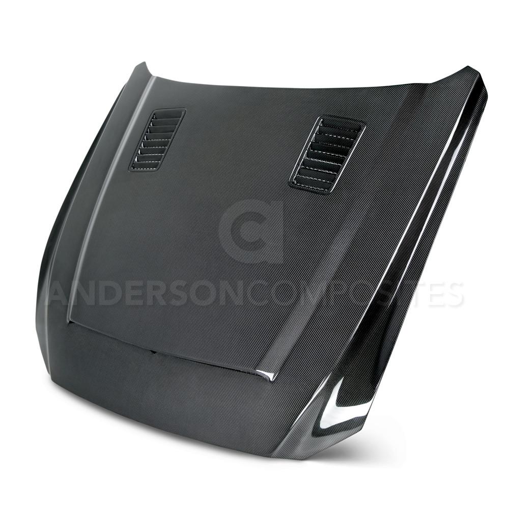 Anderson Composites - Carbon "Super Snake" Style Hood