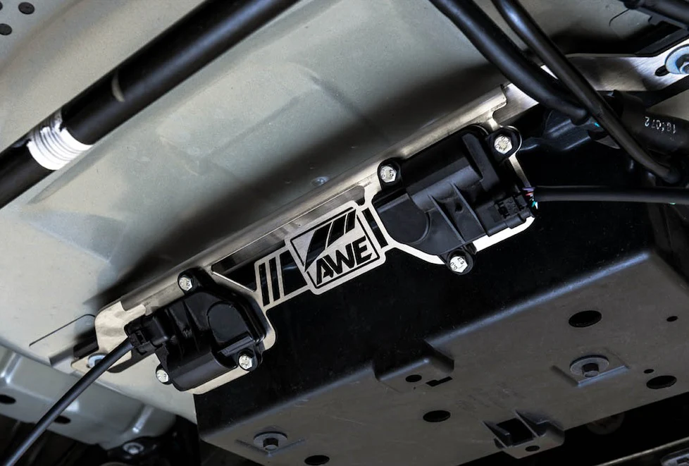 AWE Mustang GT Active Exhaust Valve Motor Bracket