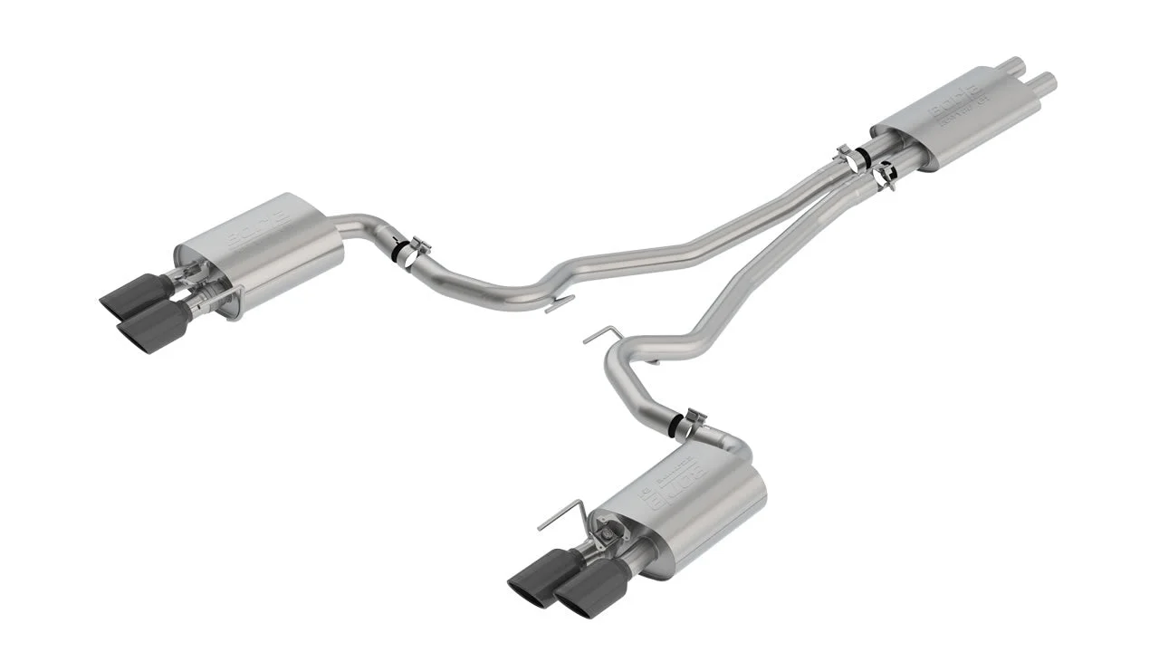 Borla Ford Mustang GT ECE-R59 Approved Cat-Back Exhaust System - Active Valve - 2018-2023 - Image 2