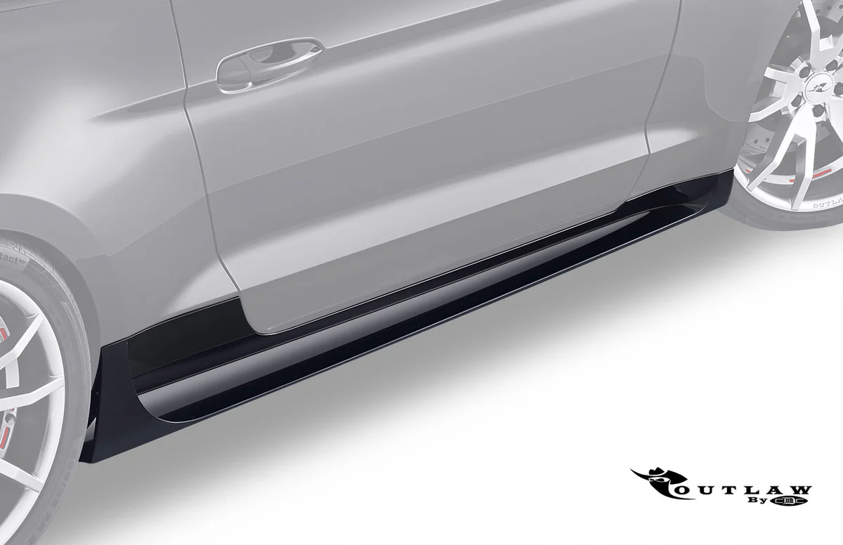CDC 2015-23 Mustang Outlaw Side Skirts - Image 3