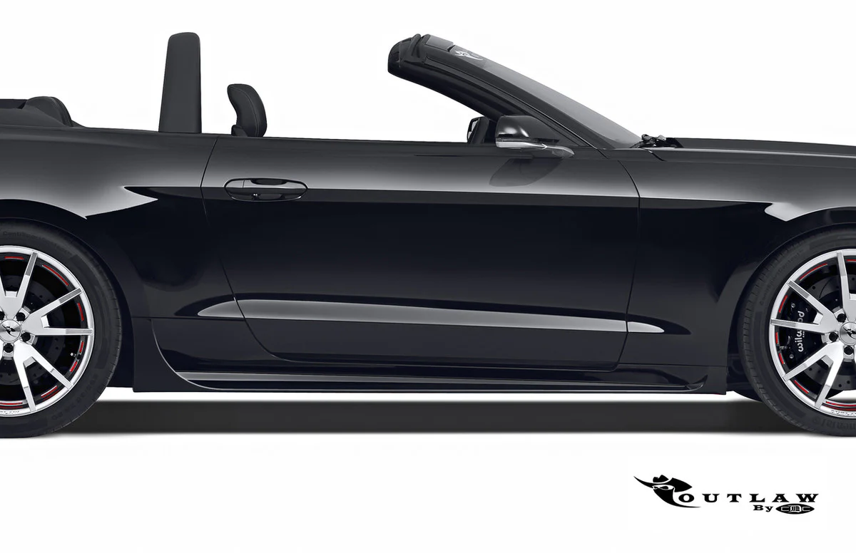 CDC 2015-23 Mustang Outlaw Side Skirts - Image 4