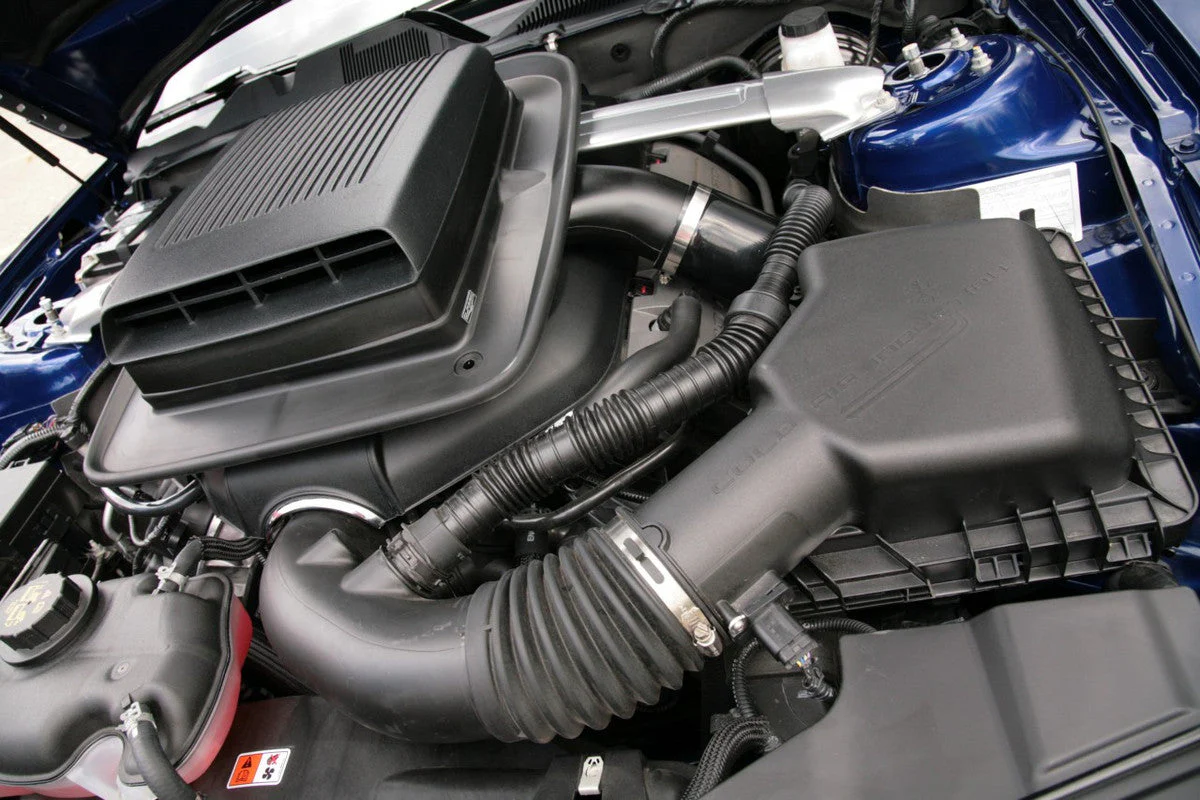 CDC Mustang S197 GT Shaker Hood System 2011-14 - Image 2