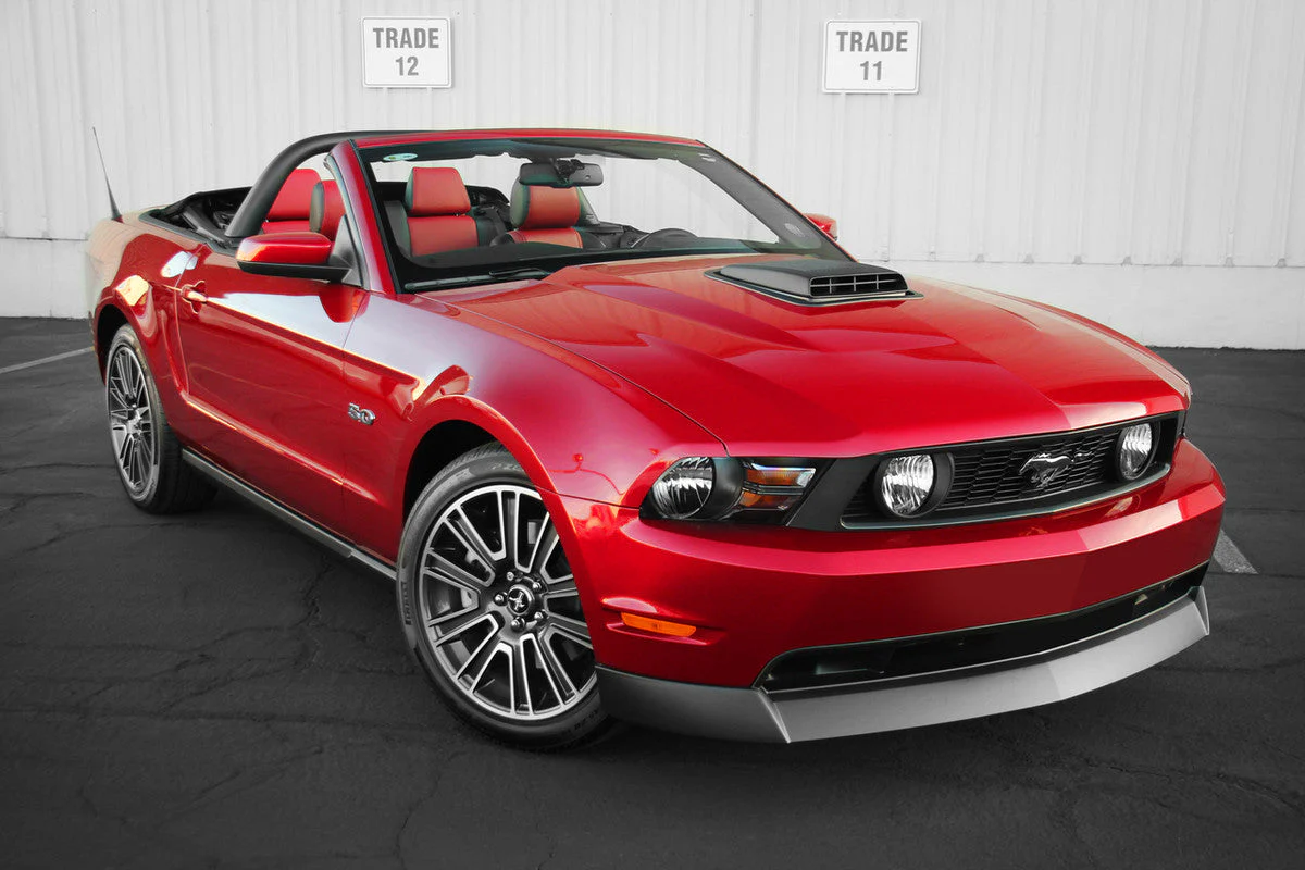 CDC Mustang S197 GT Shaker Hood System 2011-14 - Image 4