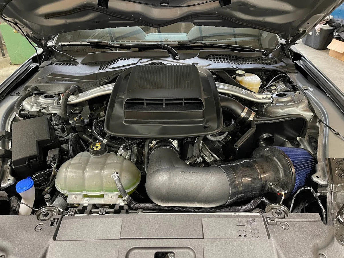 CDC Mustang S550 GT Shaker Hood System - 2018+