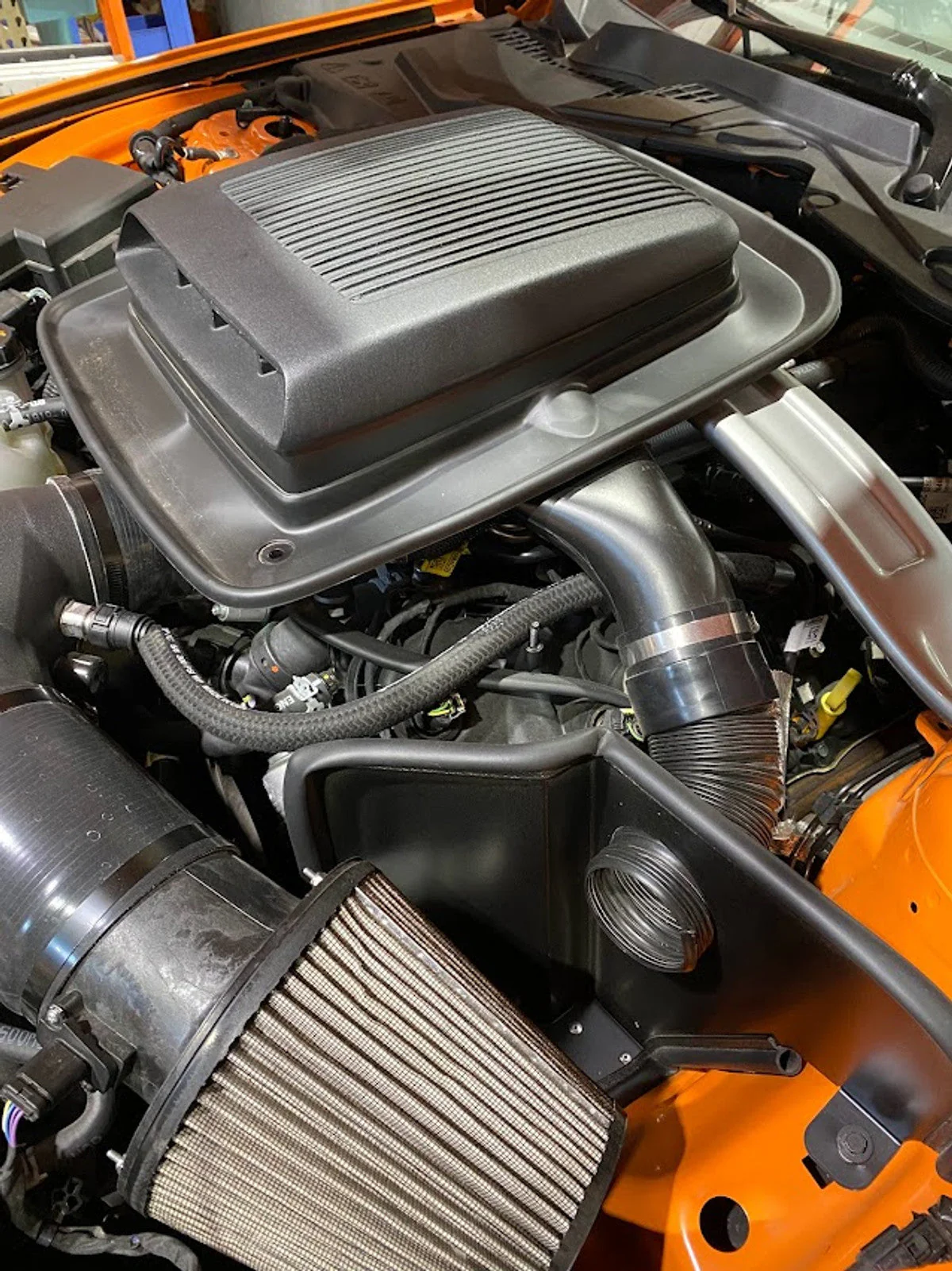 CDC Mustang S550 GT Shaker Hood System - 2018+ - Image 3