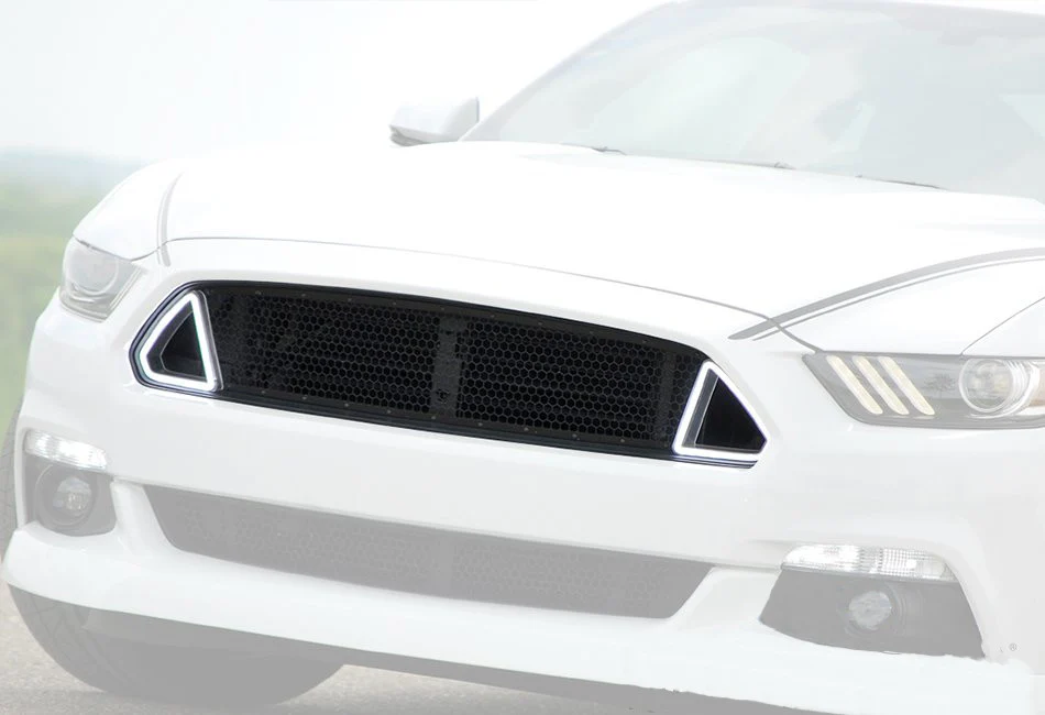CDC S550 Mustang Outlaw LED Switchback Upper Grille - Image 3
