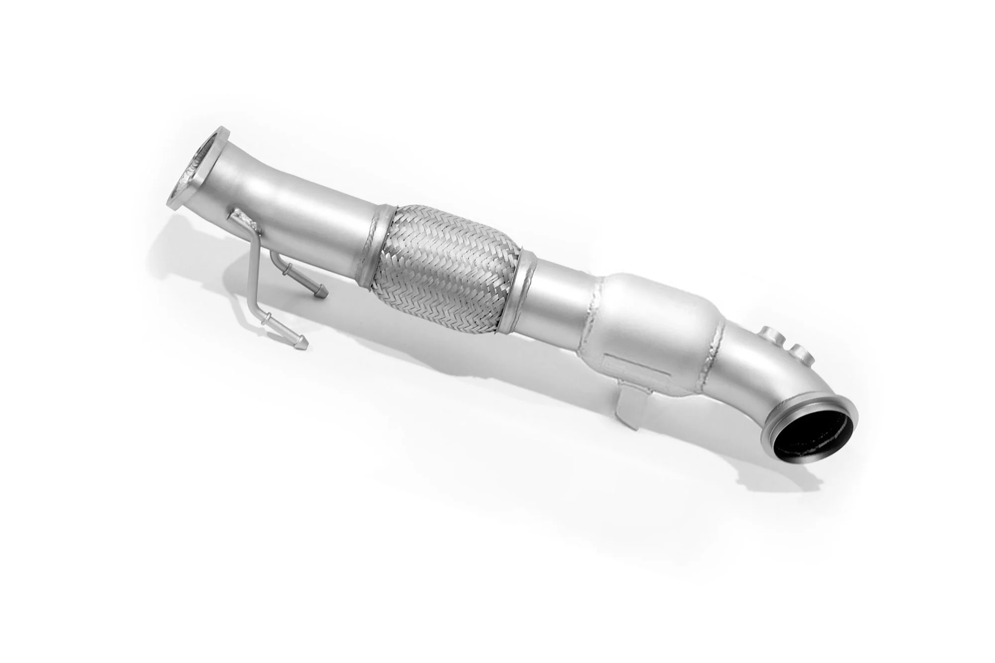 CP-E QKspl Ford Focus ST 2.0 Ecoboost Downpipe (Cat & Decat) - Image 2