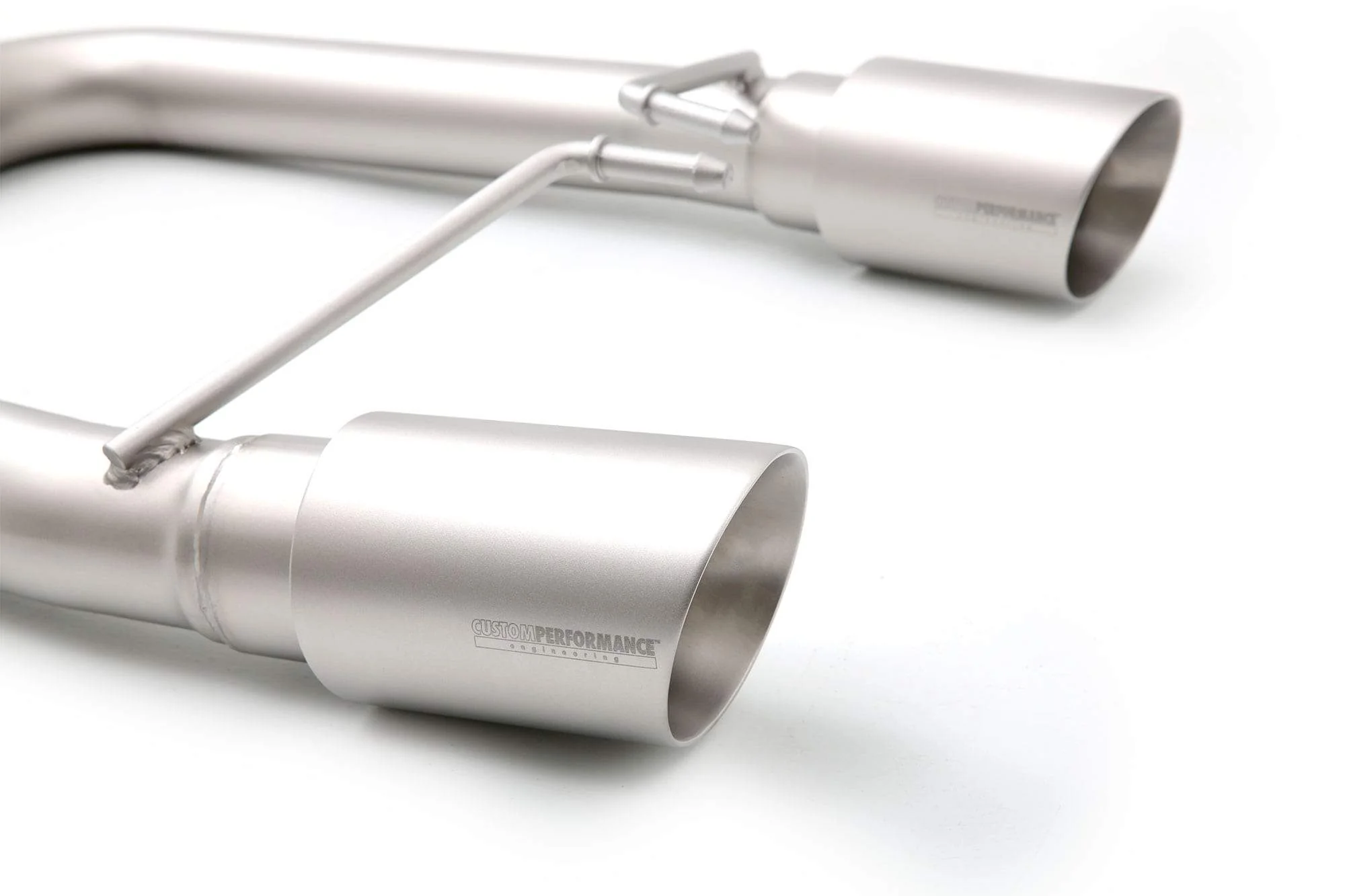 cp-e Austenite Ford Mustang EcoBoost Muffler Delete Axle Back Exhaust System - Image 3