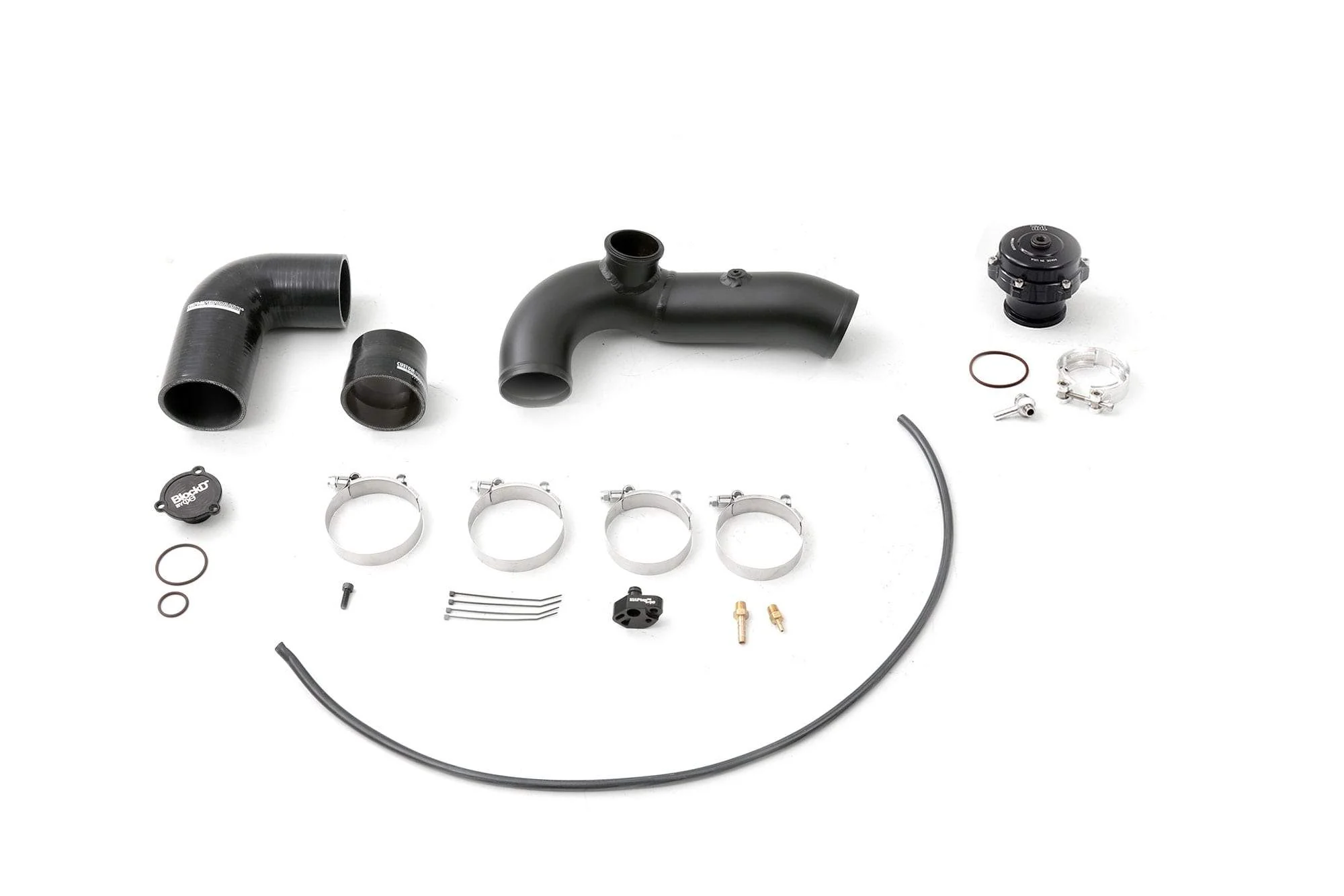CP-E "Exhale" Ford Focus ST Cold Side Intercooler Hard Pipe with TIAL BOV