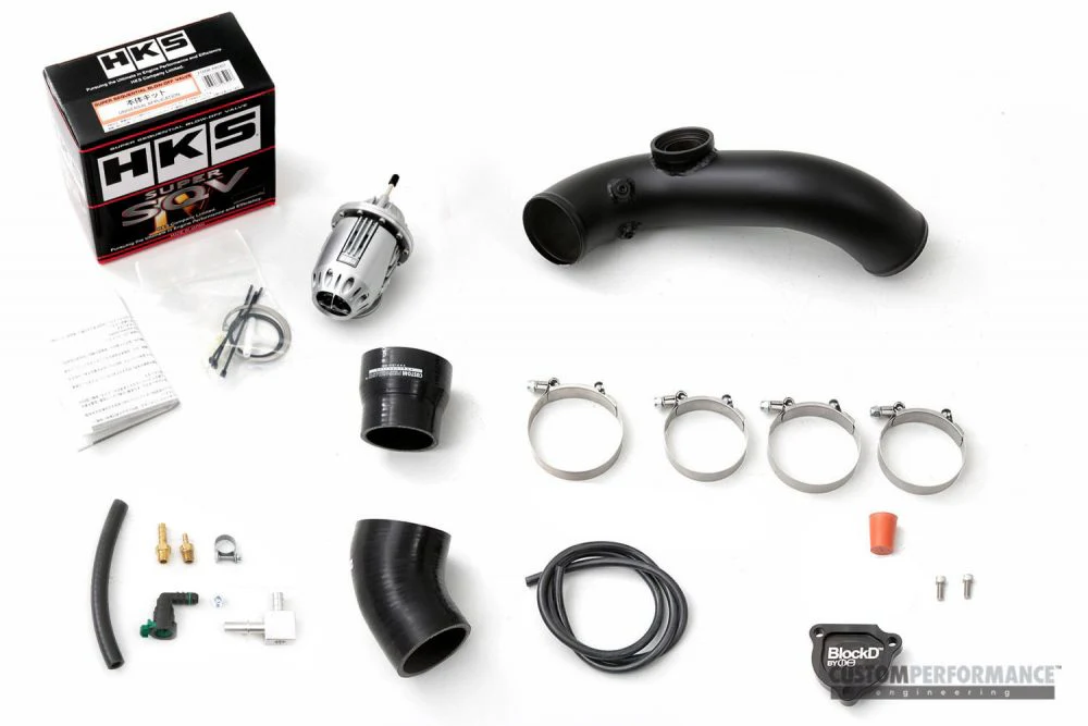 CP-E Mustang Ecoboost "Exhale" Cold-Side Intercooler Hard-Pipe with HKS BOV Kit - Image 3