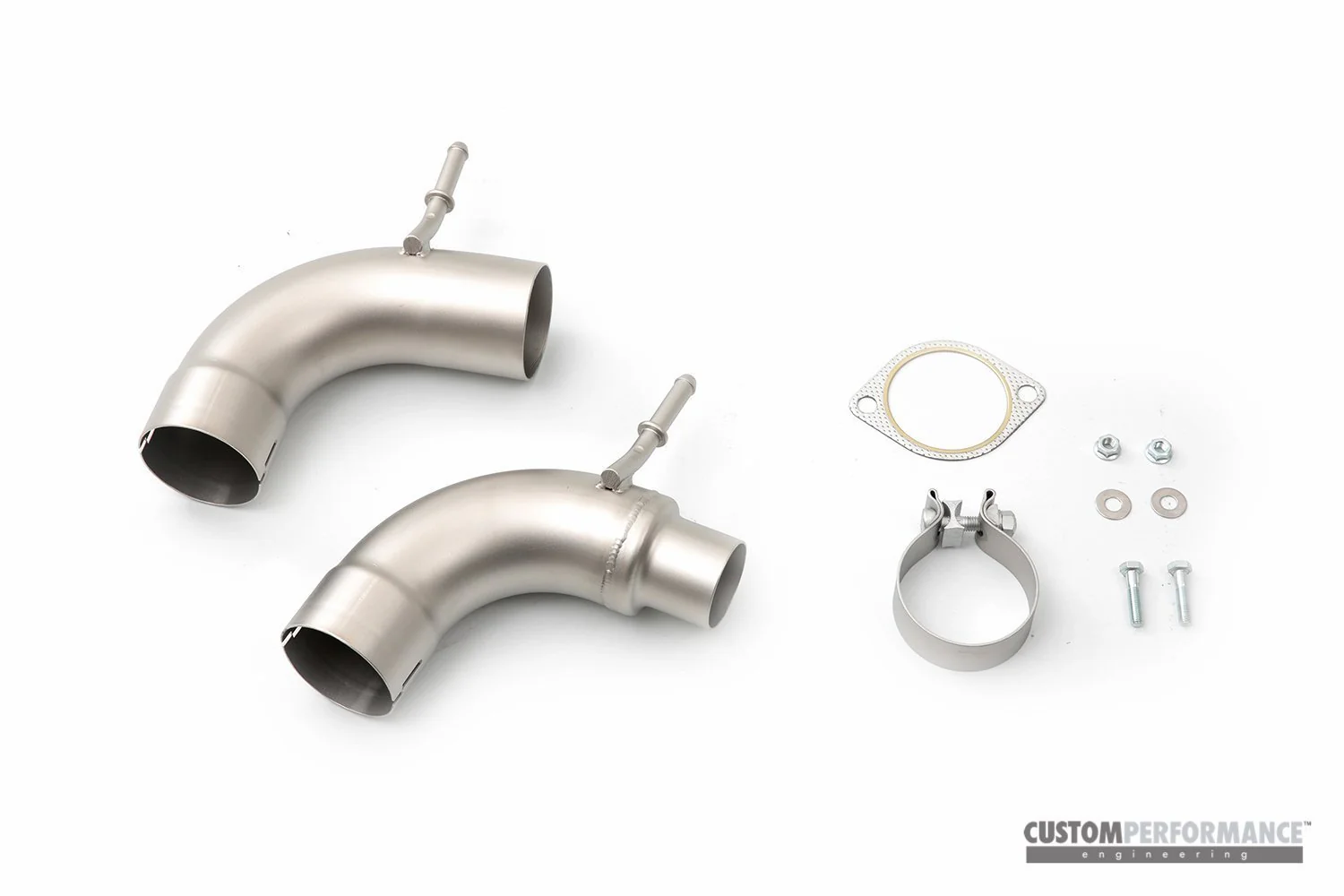 cp-e QKspl Ford Mustang EcoBoost Downpipe (Off Road & Catted) - Image 3