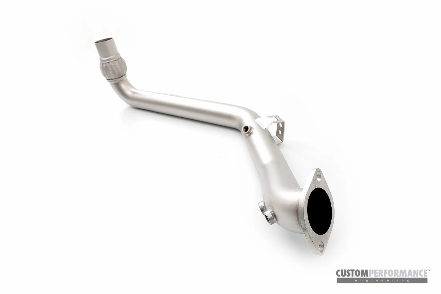 cp-e QKspl Ford Mustang EcoBoost Downpipe (Off Road & Catted) - Image 7