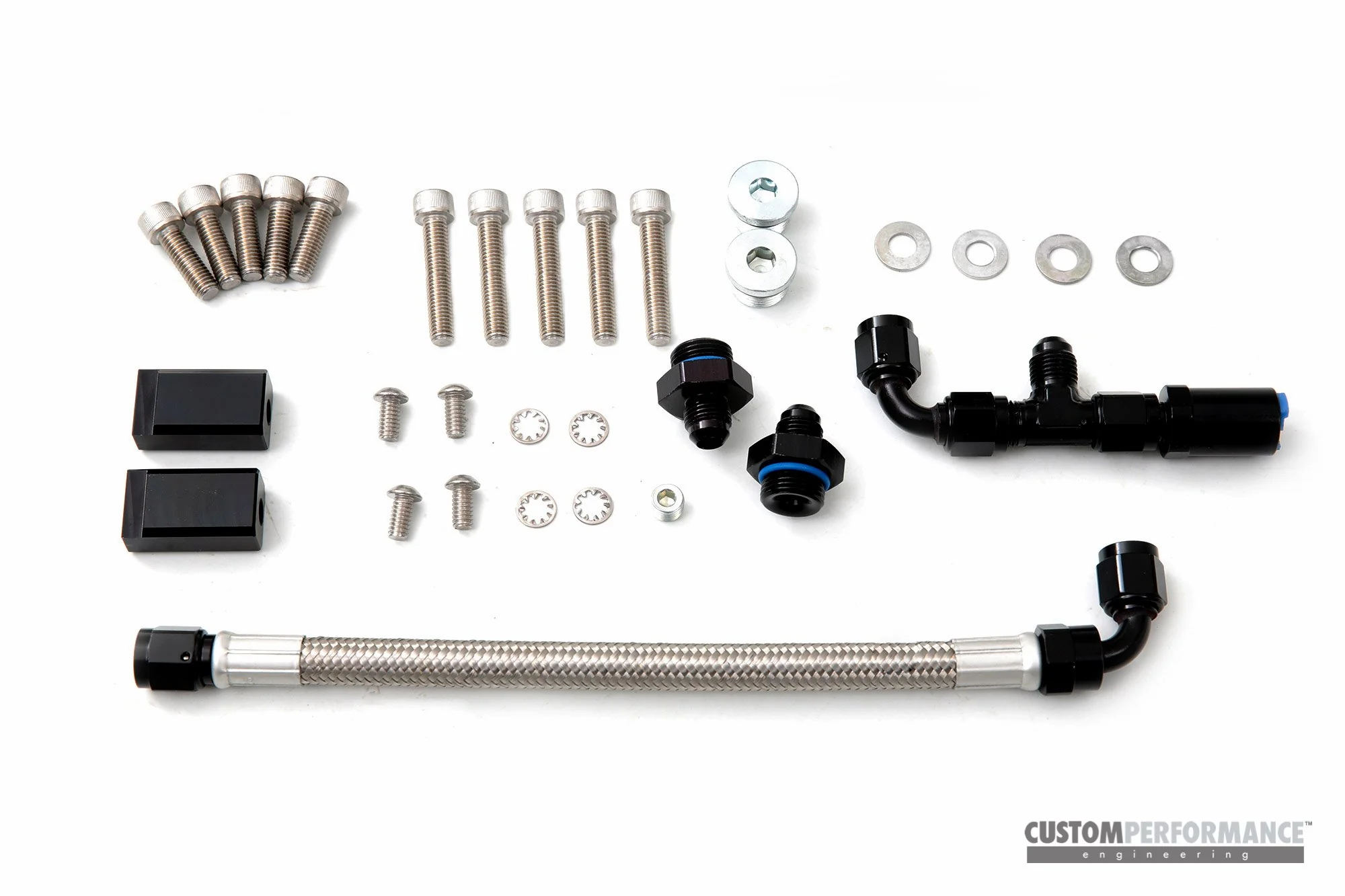 cp- FuelBAR EcoBoost Aux Fuel Rail Port Fuel Rail Focus ST, Focus RS, Mustang EcoBoost, Ford Mondeo - Image 3