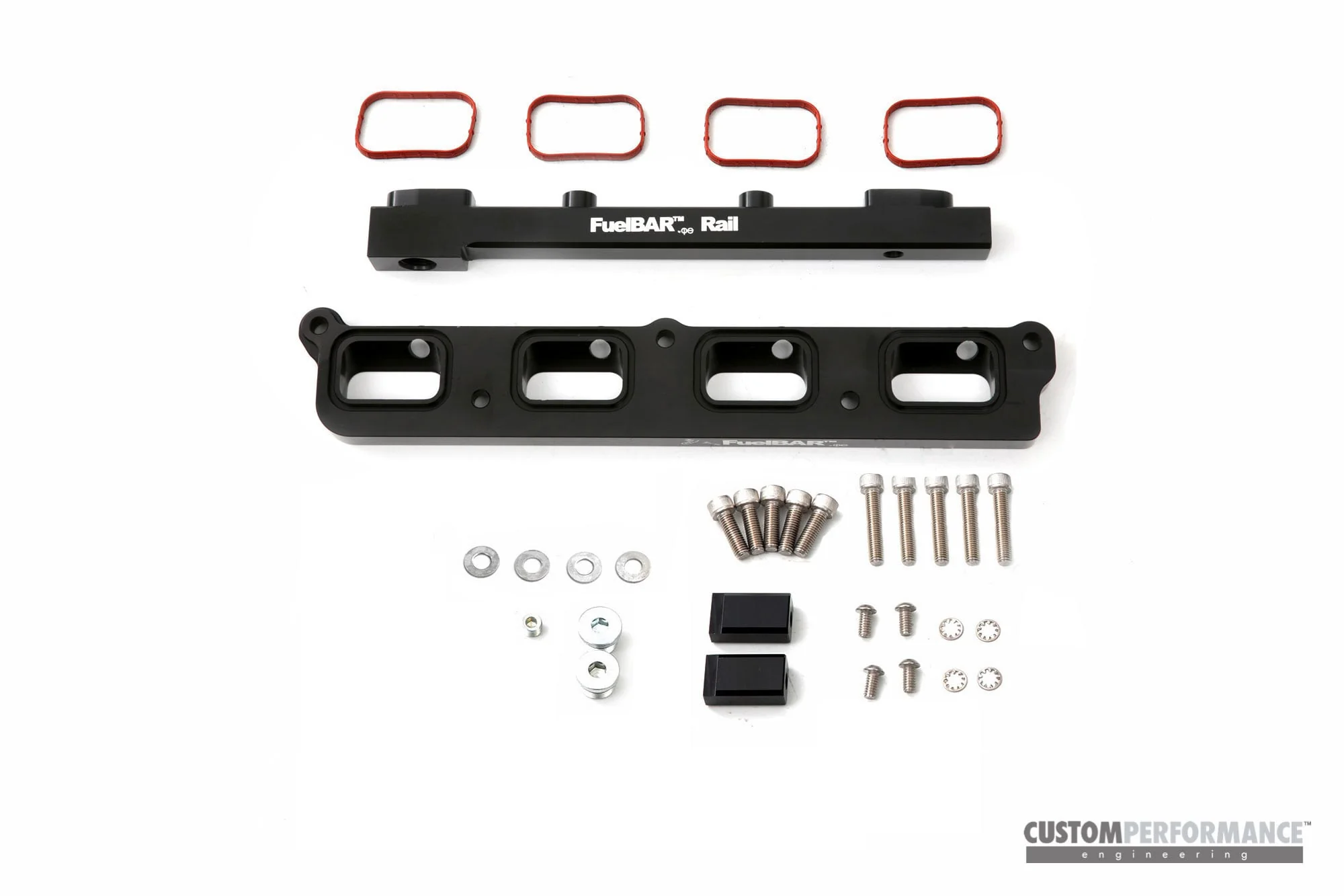 cp- FuelBAR EcoBoost Aux Fuel Rail Port Fuel Rail Focus ST, Focus RS, Mustang EcoBoost, Ford Mondeo - Image 4
