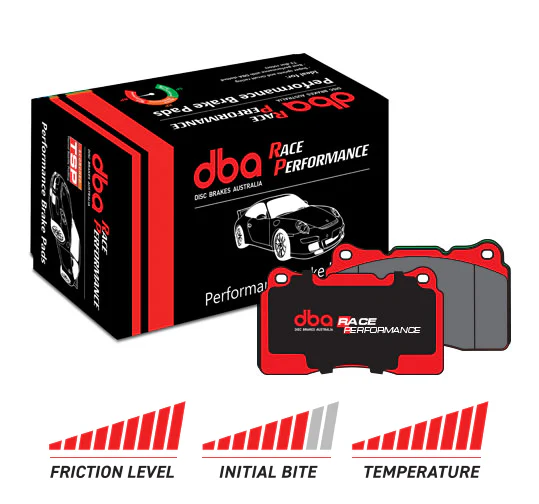 DBA Focus RS mk3  Race Performance Brake Pads (Track Use Only)