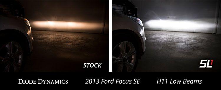 Diode Dynamics Focus mk3 Inc ST Main Beam (Low Beam) LED Upgrade - Image 2