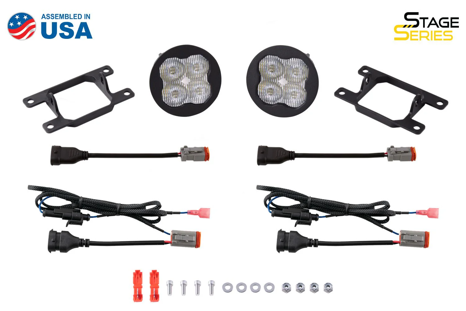 Diode Dynamics SS3 LED Fog Light KIT for S550 Mustang 2015-2017 - Image 9