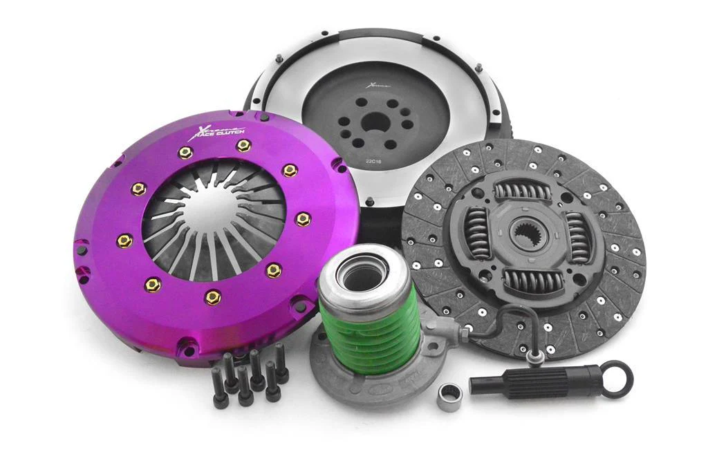 Extreme Clutch Ecoboost Mustang HD Organic Single Plate Clutch Kit (inc flywheel & CSC)