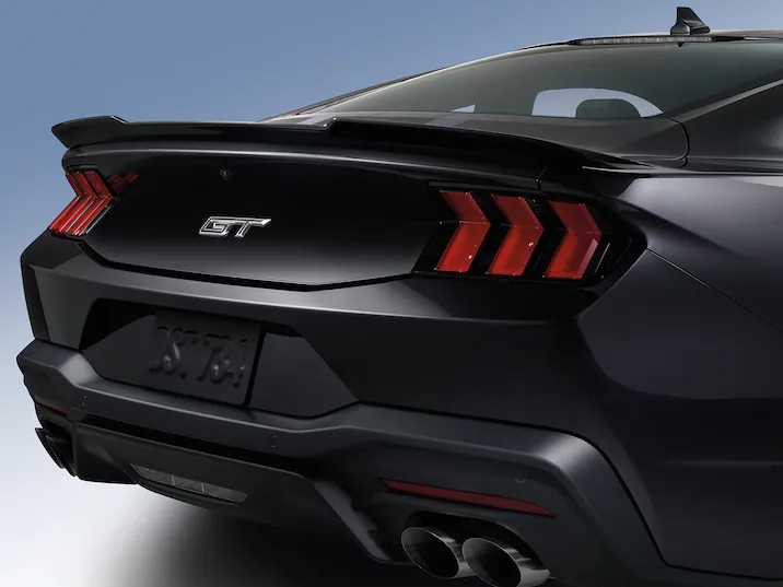 Ford Gloss Black Rear Ducktail style Spoiler for 2024+ Mustang - Image 5