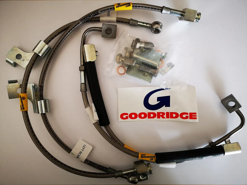 Goodridge S197 Mustang Stainless braided Brake Lines 2005-2012