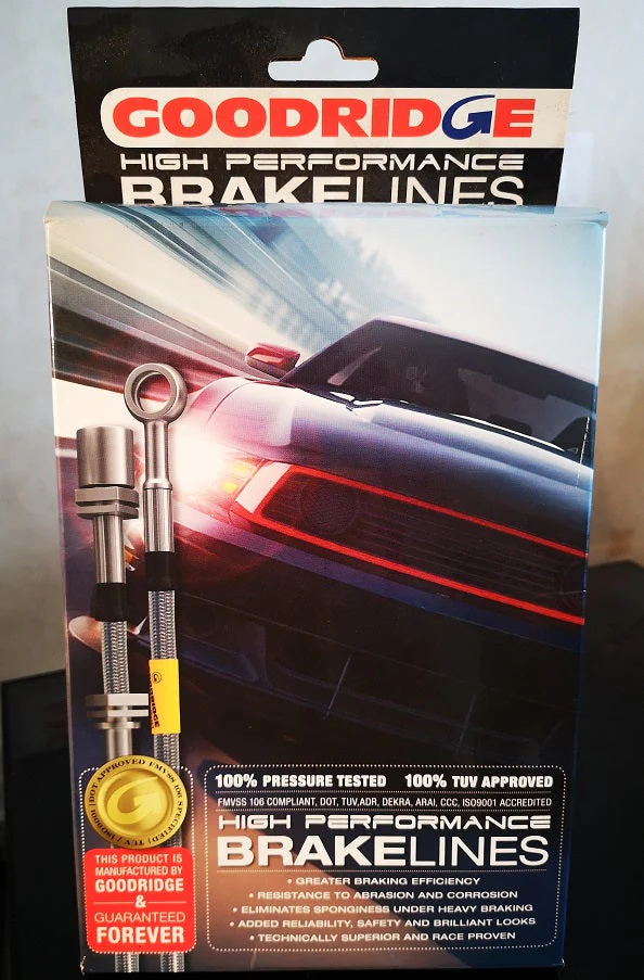 Goodridge S197 Mustang Stainless braided Brake Lines 2005-2012 - Image 3