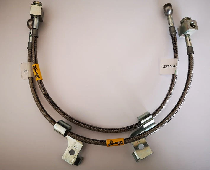 Goodridge S197 Mustang Stainless braided Brake Lines 2005-2012 - Image 4