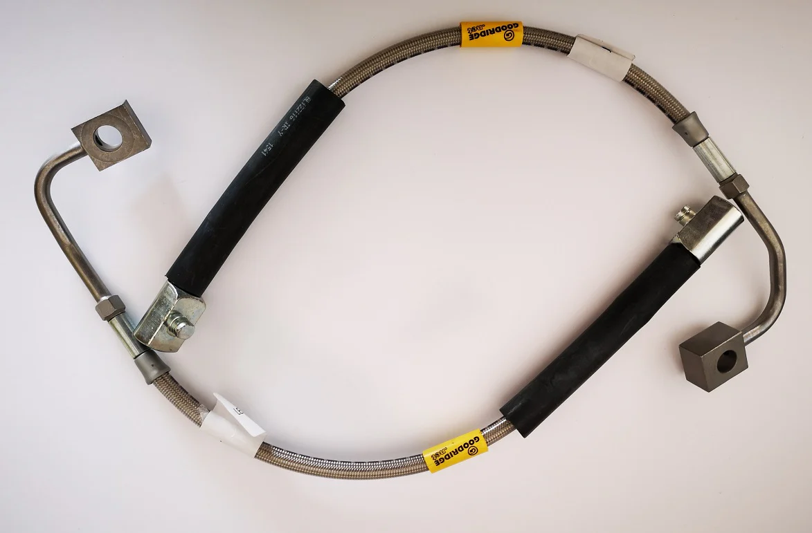 Goodridge S550 Mustang Stainless braided Brake Lines - Image 2