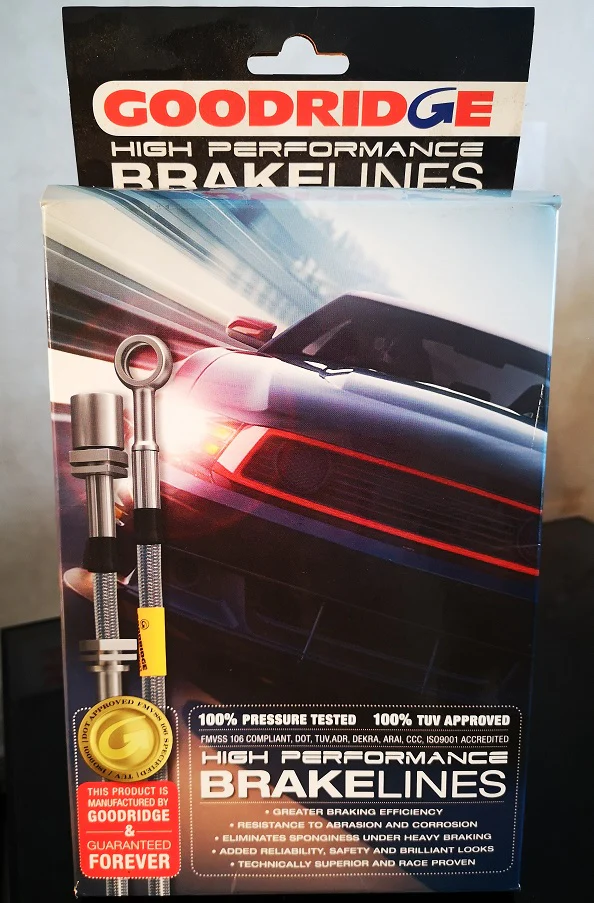 Goodridge S550 Mustang Stainless braided Brake Lines - Image 3