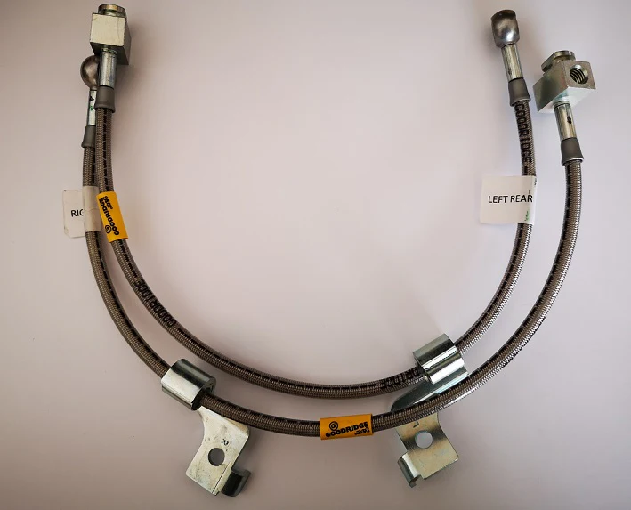 Goodridge S550 Mustang Stainless braided Brake Lines - Image 4