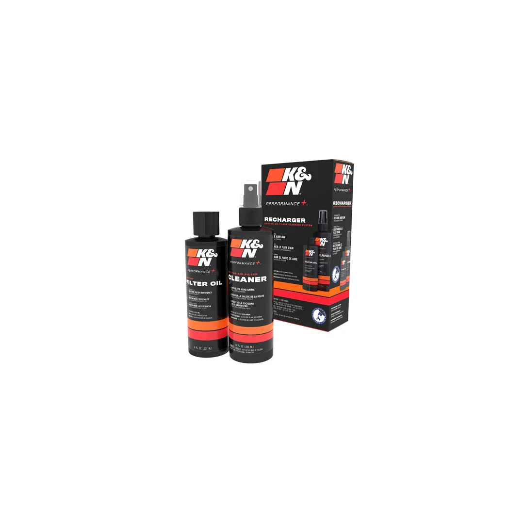 K&N Performance Filter Cleaning / Re-Oiling Kit - BLUE - Image 2