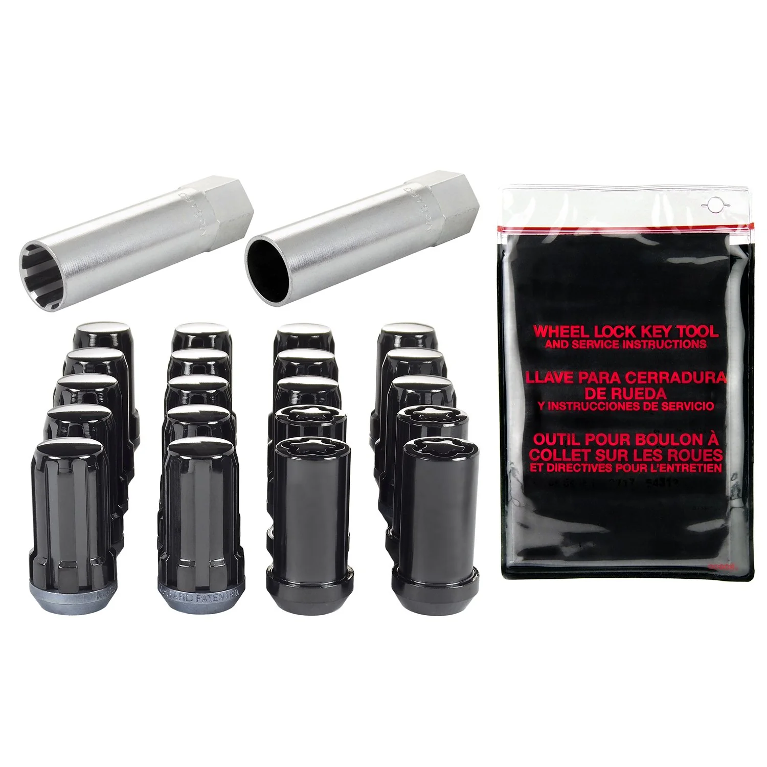 McGard S550 Mustang Spline Drive Wheel Nuts Install Kit - Inc Lock Nuts - Image 2