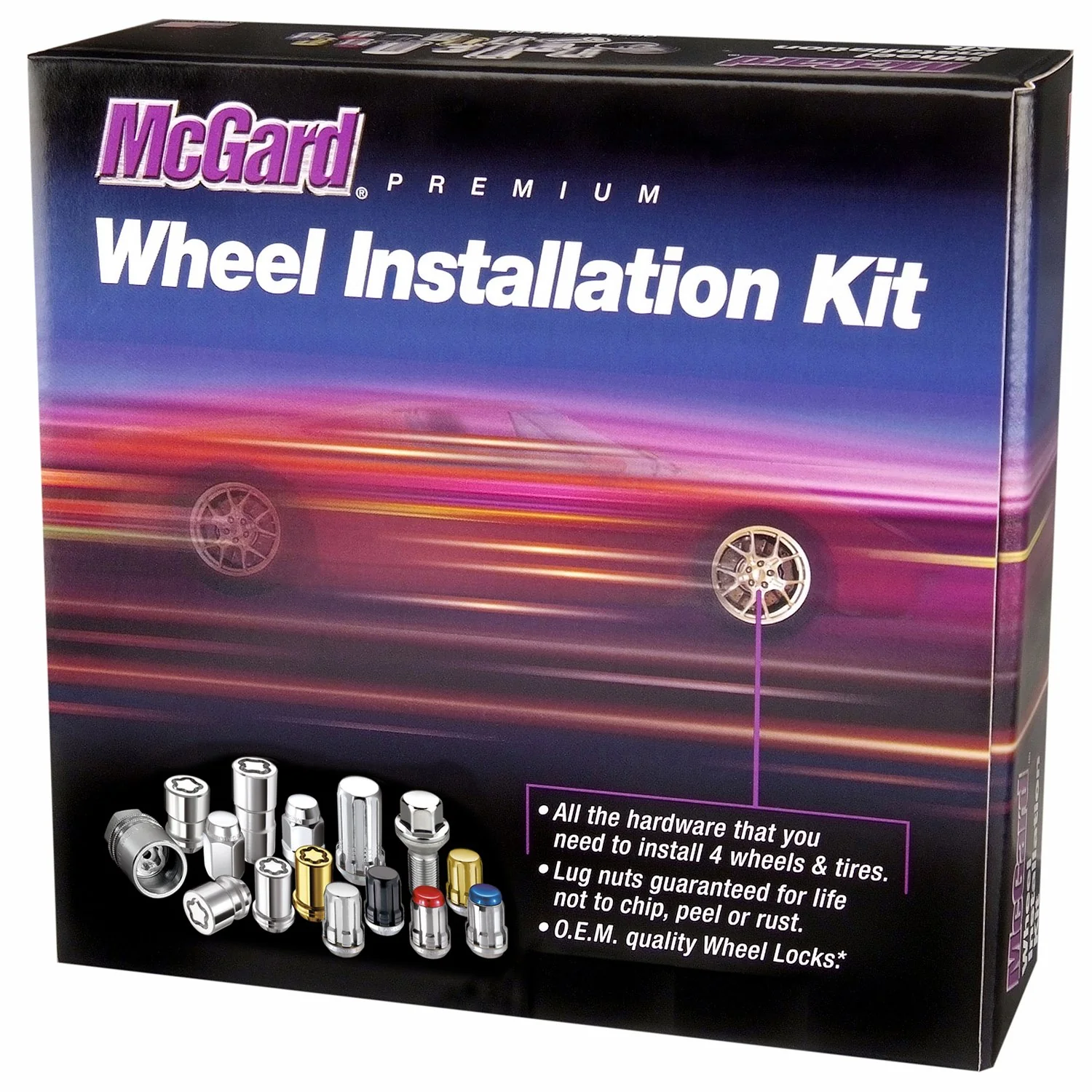McGard S550 Mustang Spline Drive Wheel Nuts Install Kit - Inc Lock Nuts - Image 3