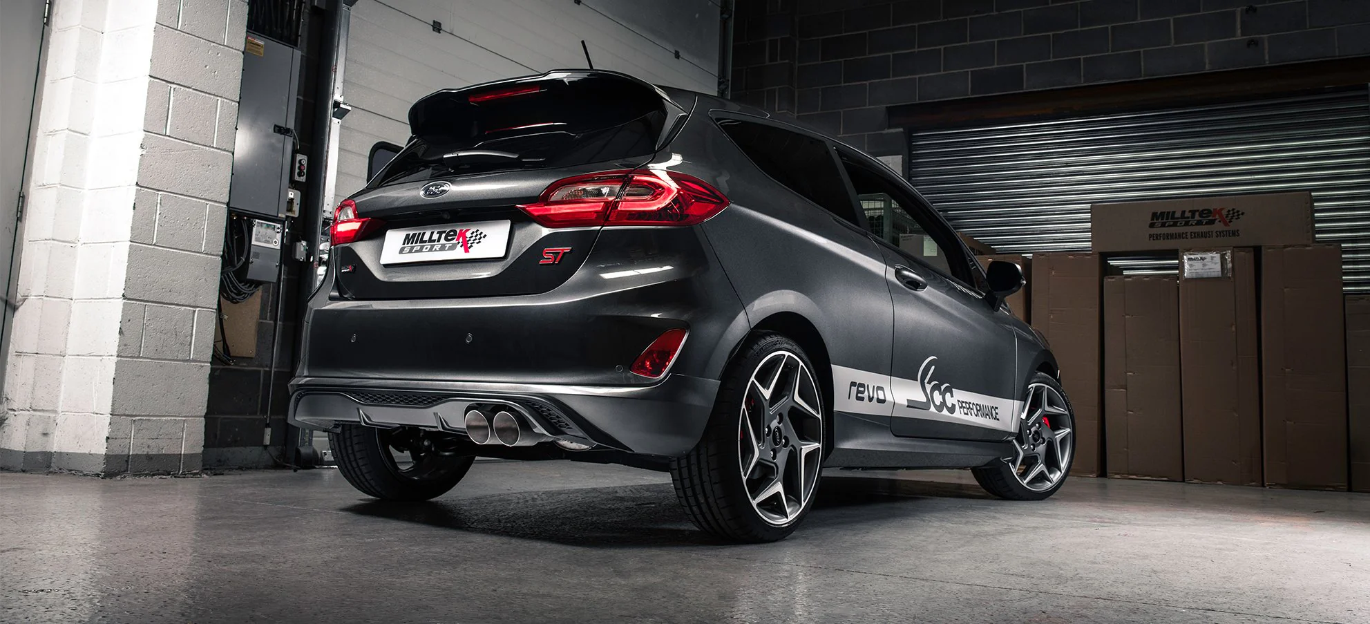 Milltek Fiesta ST catback for MK8 1.5L 200PS - Image 6