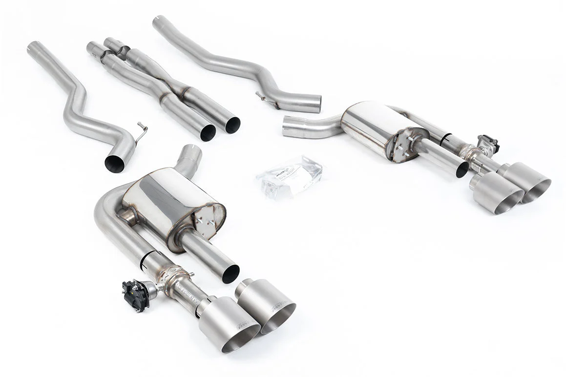 Milltek Mustang Catback - Quad Tips - 2021-2023 Mach 1 & 2024+ Dark Horse - Image 4