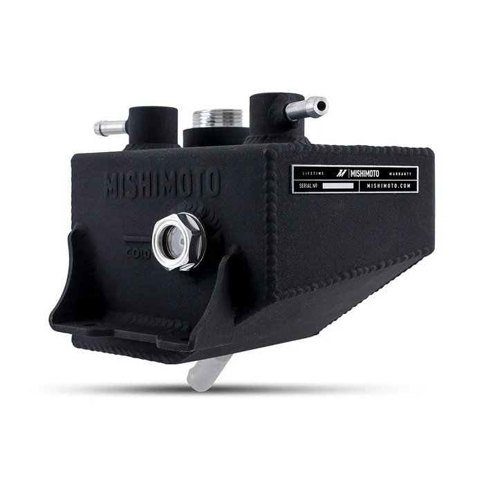 Mishimoto Mustang Aluminium Coolant Expansion Tank - Black 2024-2026+
