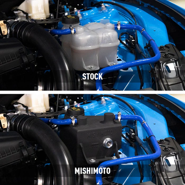 Mishimoto Mustang Aluminium Coolant Expansion Tank - Black 2024-2026+ - Image 6