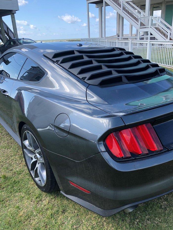 MP Concepts Mustang Rear Window Louvers 2015+ - Image 5