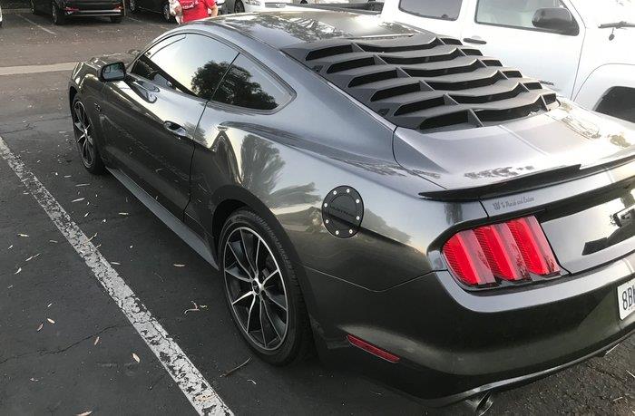 MP Concepts Mustang Rear Window Louvers 2015+ - Image 6