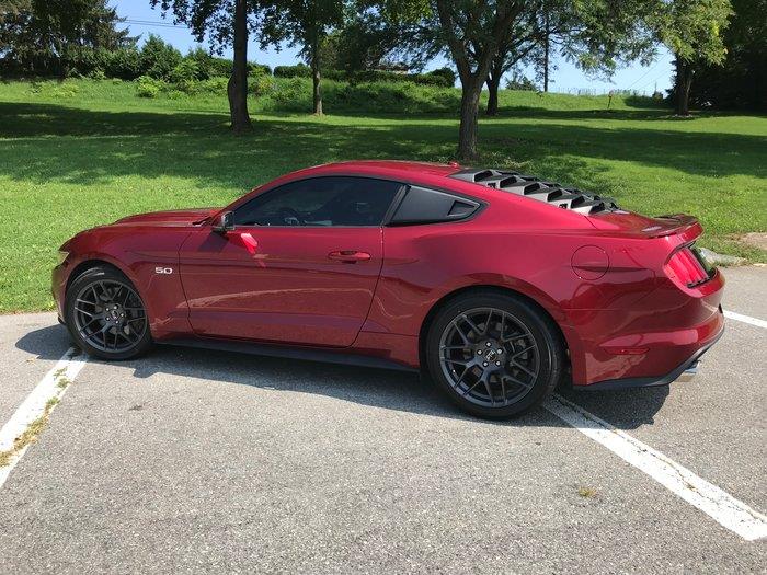 MP Concepts S550 Mustang "Eleanor" Dual Vent Style Rear Side Window Louvers - Image 4