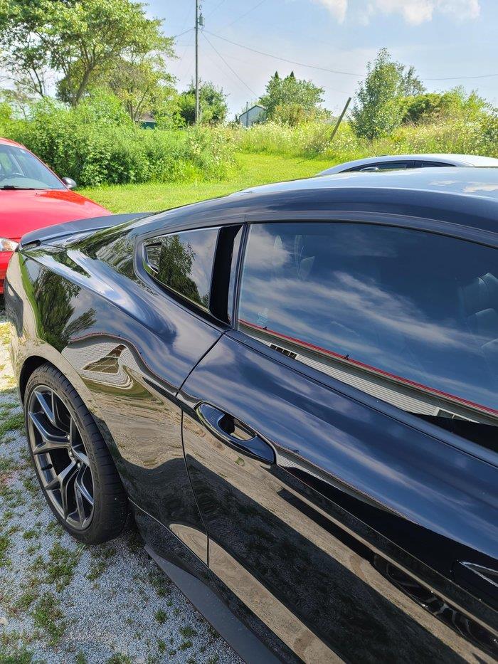 MP Concepts S550 Mustang "Eleanor" Dual Vent Style Rear Side Window Louvers - Image 6